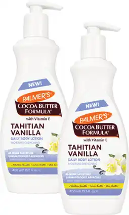 Coles Palmer's Tahitian Vanilla Body Lotion offer