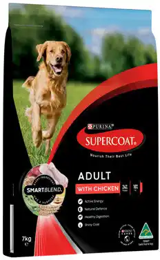 Coles Supercoat Dry Dog Food-7kg offer