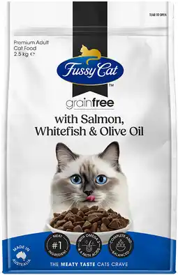 Coles Fussy Cat Grainfree Dry Cat Food offer