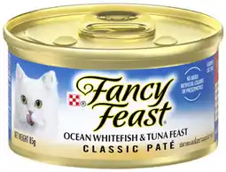 Coles Fancy Feast Classic or Creamy Delights Cat Food 85g offer