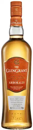 Coles Glen Grant Arboralis Single Malt Scotch Whisky offer