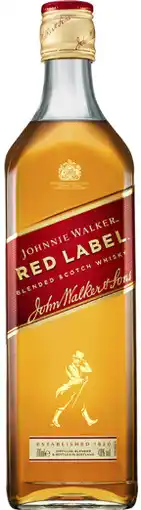 Coles Johnnie Walker Red Label Scotch Whisky offer