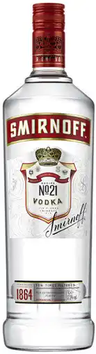 Coles Smirnoff Red Vodka offer