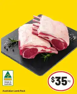IGA Australian Lamb Rack offer