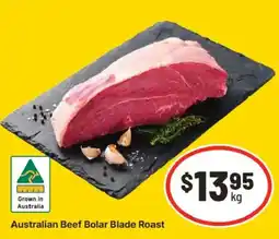 IGA Australian Beef Bolar Blade Roast offer
