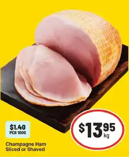 IGA Champagne Ham offer
