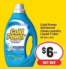 IGA Cold Power Advanced Clean Laundry Liquid offer