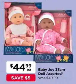 Toyworld Baby Joy 38cm Doll Assorted offer