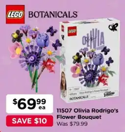 Toyworld LEGO BOTANICALS Olivia Rodrigo's Flower Bouquet offer