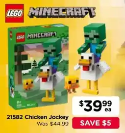 Toyworld LEGO Minecraft Chicken Jockey offer