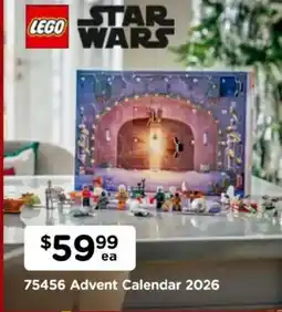 Toyworld LEGO STAR WARS Advent Calendar 2026 offer
