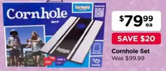 Formula Cornhole Set