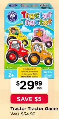 Toyworld Orchard Toys Tractor Tractor Game offer
