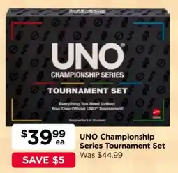 Toyworld UNO Championship Series Tournament Set offer