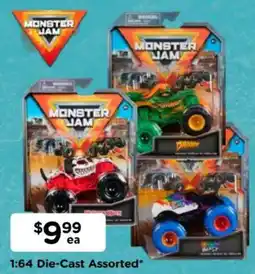 Toyworld Monster Jam 1:64 Die-Cast Assorted offer