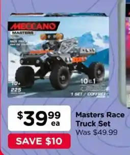 Toyworld Meccano Masters Race Truck Set offer