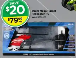 Toyworld 60cm Mega Hornet Helicopter RC offer