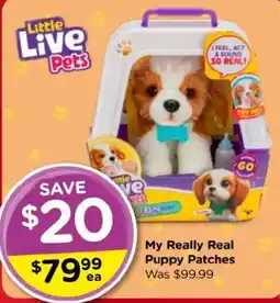 Toyworld Little Live Pets My Really Real Puppy Patches offer
