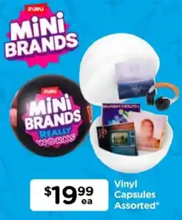 Toyworld Zuru Mini Brands Vinyl Capsules Assorted offer