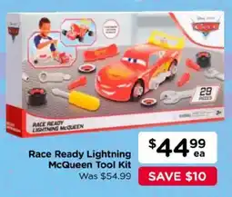 Toyworld Race Ready Lightning McQueen Tool Kit offer