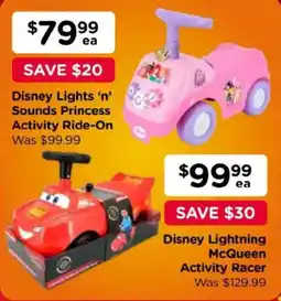 Toyworld Disney Lights 'n' Sounds Princess Activity Ride-On offer