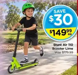 Toyworld Stunt Air 110 Scooter Lime offer