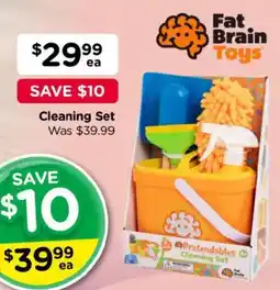 Toyworld Fat Brain Toys Pretendables Cleaning Set offer
