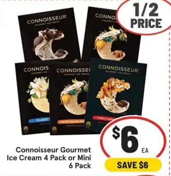 Connoisseur Gourmet Ice Cream