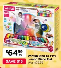 Toyworld Winfun Step-to-Play Jumbo Piano Mat offer