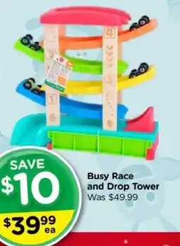 Toyworld Busy Race and Drop Tower offer