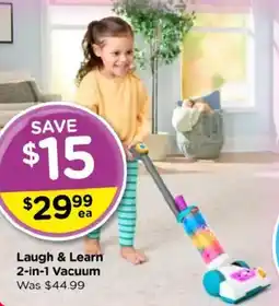 Toyworld Laugh & Learn 2-in-1 Vacuum offer