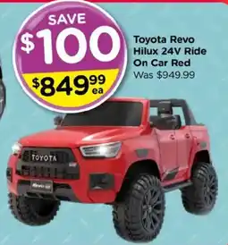 Toyworld Toyota Revo Hilux 24V Ride On Car Red offer