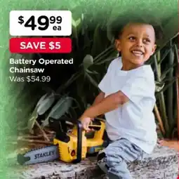 Toyworld Battery Operated Chainsaw offer