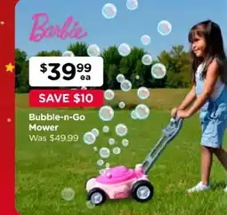 Toyworld Barbie Bubble-n-Go Mower offer