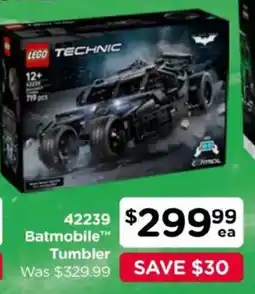 Toyworld LEGO Technic Batmobile Tumbler offer