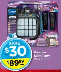 Toyworld Vtech Karaoke Light Party offer