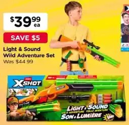 Toyworld Xshot Light & Sound Wild Adventure Set offer
