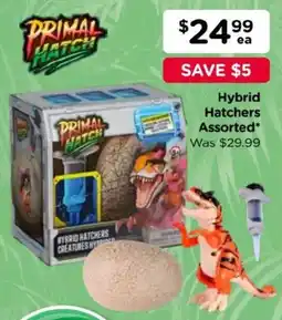 Toyworld Primal Hatch Hybrid Hatchers Assorted offer