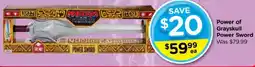 Toyworld Masters of the Universe Power of Grayskull Power Sword offer