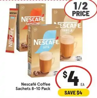 Nescafe Coffee Sachets