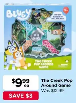 Toyworld Bluey The Creek Pop Around Game offer