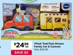 Toyworld VTech Toot-Toot Drivers Family Car & Caravan offer
