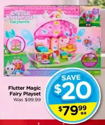 Gabby's Dollhouse Flutter Magic Fairy Playset