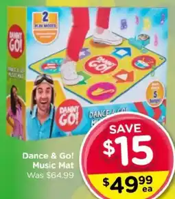 Toyworld Danny Go! Dance & Go! Music Mat offer