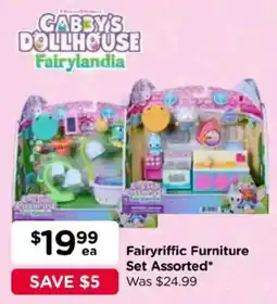 Toyworld Gabby's Dollhouse Fairylandia Fairyriffic Furniture Set Assorted offer