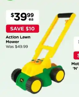 Toyworld Action Lawn Mower offer