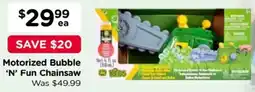 Toyworld Motorized Bubble 'N' Fun Chainsaw offer