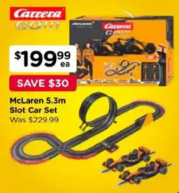 Toyworld Carrera McLaren 5.3m Slot Car Set offer