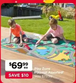 Toyworld Play Zone Playmat Assorted offer