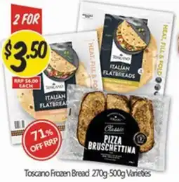 NQR Toscano Frozen Bread offer